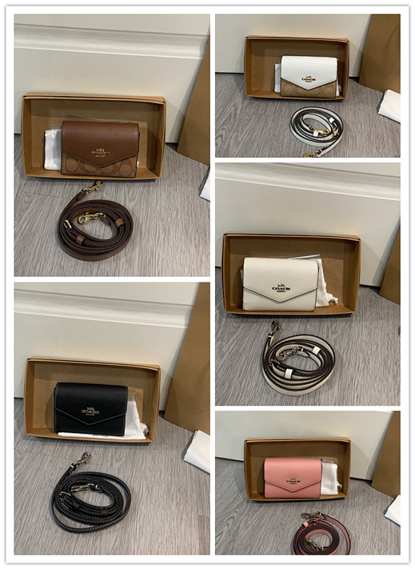 Coacch CU172 Tumlock Crossbody Bag – Mini Leather Shoulder Bag