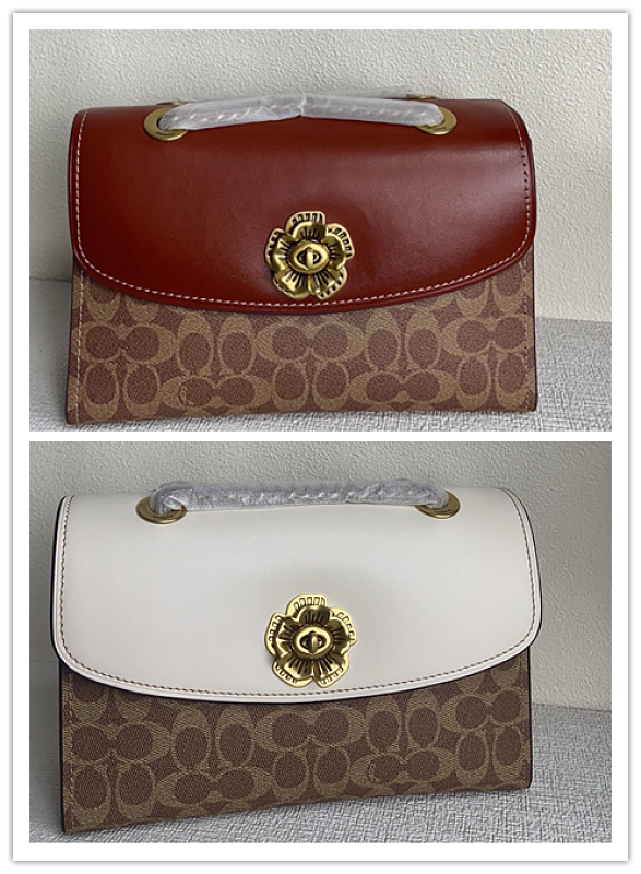 Coacch 30585 Vintage Colorblock Signature Clutch Bag