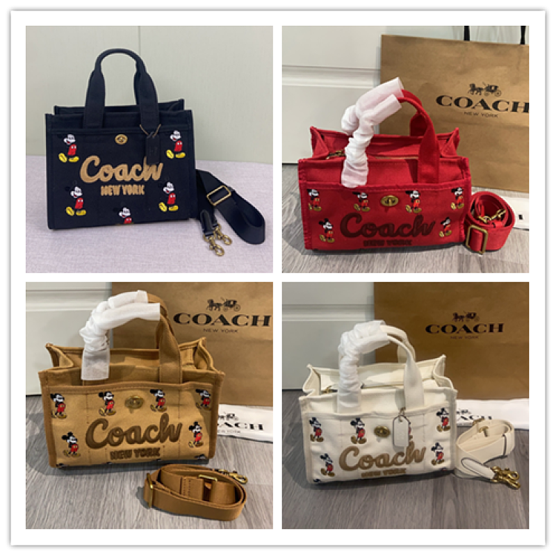 Coacch CAF76 Mickey Mouse Collaboration Tote Bag