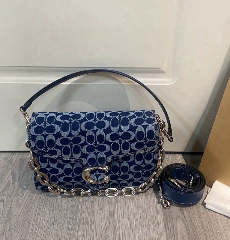 Coacch CAN15 Signature Denim Crossbody Bag