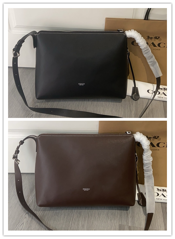Coacch Mott Crossbody Bag cCW7733 in Black and Brown