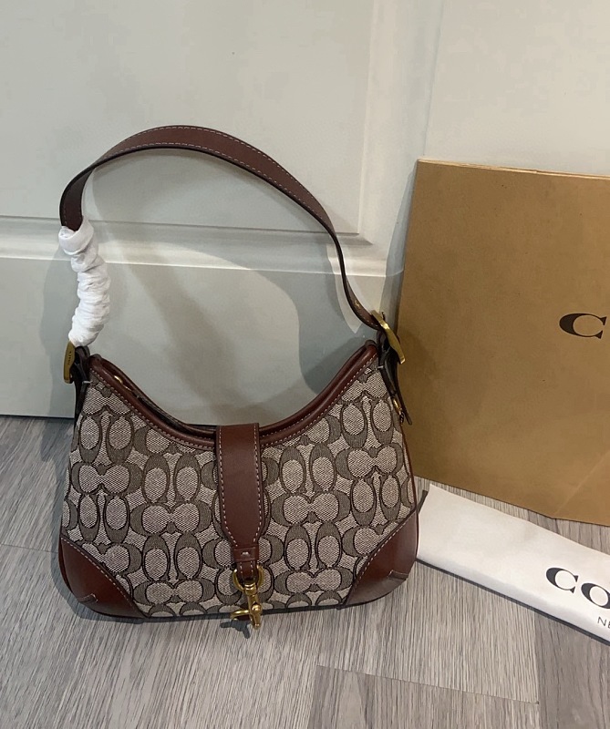Coacch CBF16 Signature Canvas Hobo Bag