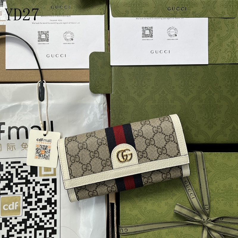 Gucc1 Ophidia Wallet Model 523153