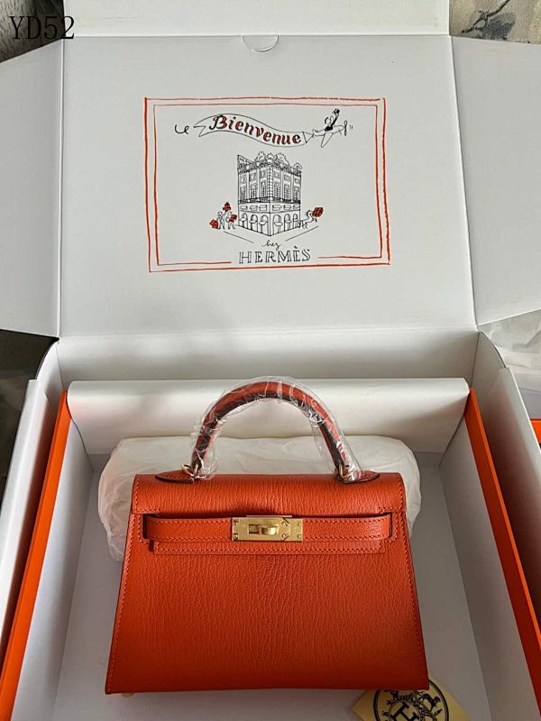 Hermès YD52 19CM Mini Kelly二代 Handbag