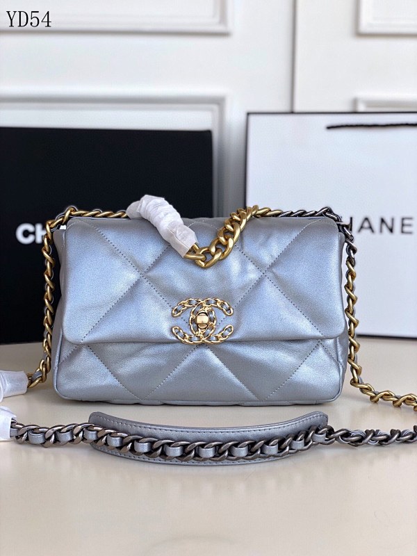 CHANELL YD5475 Quilted Satin Shoulder Bag
