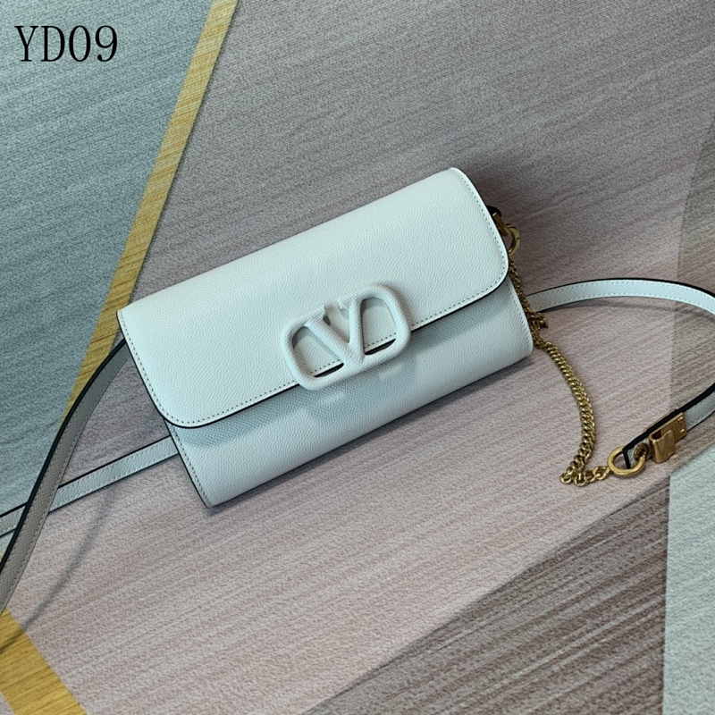Valentiino YD0958 Red Leather Crossbody Bag