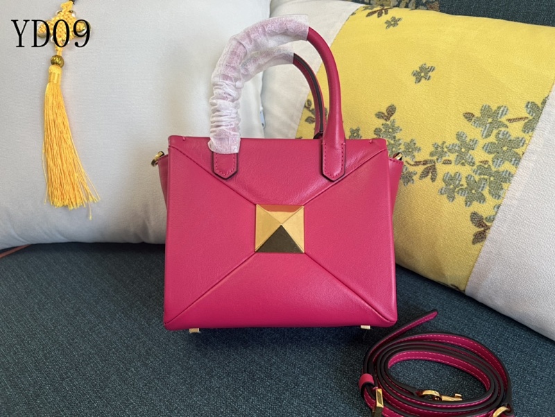 Valentiino YD0980 Pink Leather Tote Bag