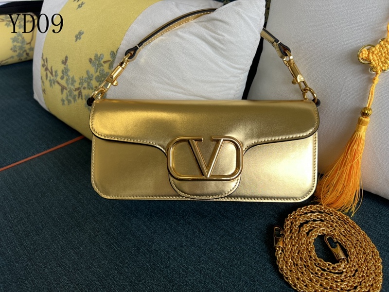 Valentiino YD0975 Locò Large Cowhide Handbag with VLogo Signature