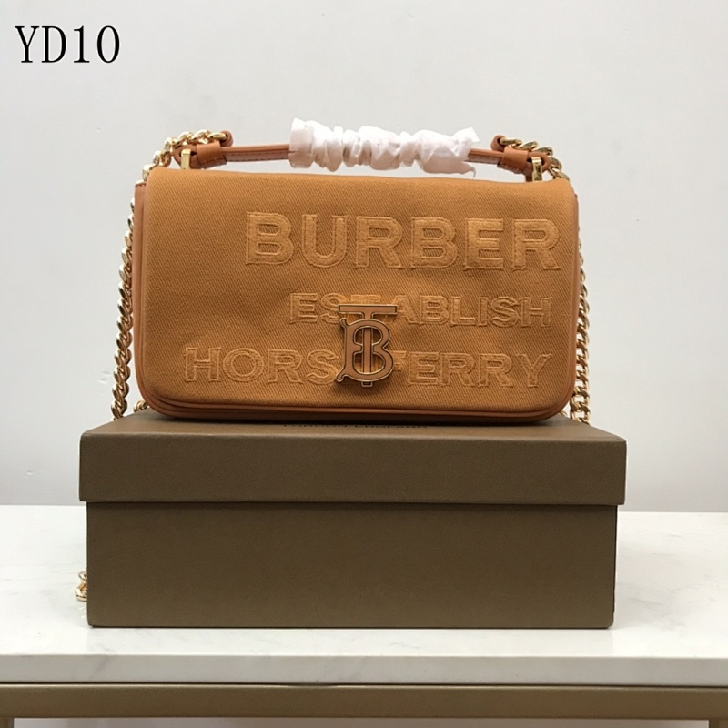 Burberyy Lola Bag – YD1068 Italian Cotton Blend & Leather