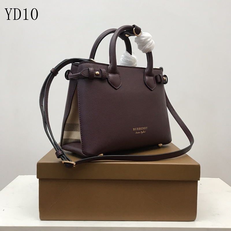 Burberyy YD1070 Mini Leather Tote Bag