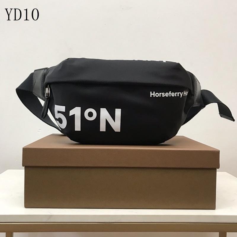 Burberyy YD1050 Belt Bag with 51°N Coordinates Print