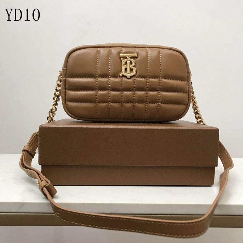 Burberyy YD10 Quilted Leather Crossbody Bag