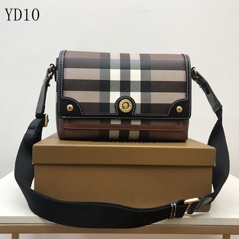 Burberyy YD1065 Check Crossbody Bag