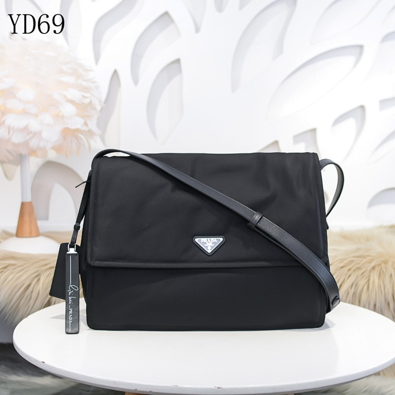 Pr4da YD69 Invite Series Hobo Crossbody Bag