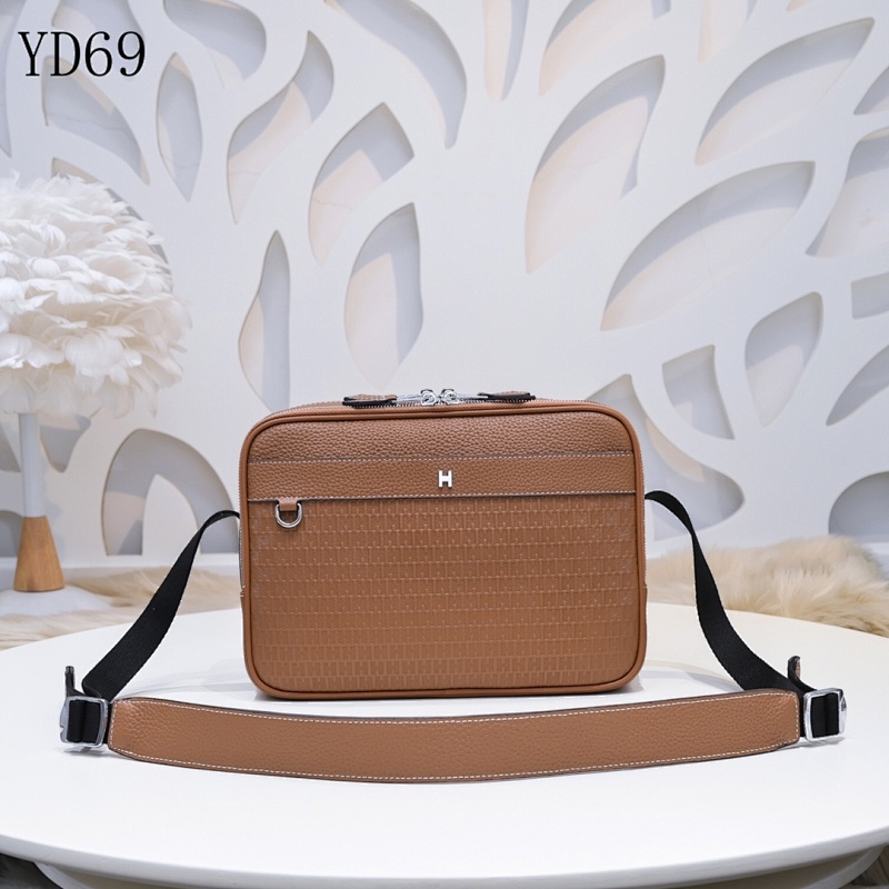 Hermès YD6950 Calfskin Crossbody Bag