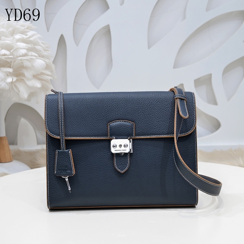 Hermez YD6954 Handcrafted Leather Shoulder Bag