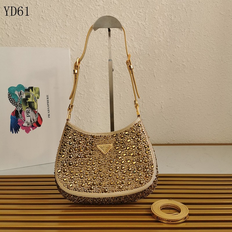 PANDA YD61 Studded Luxury Clutch Bag