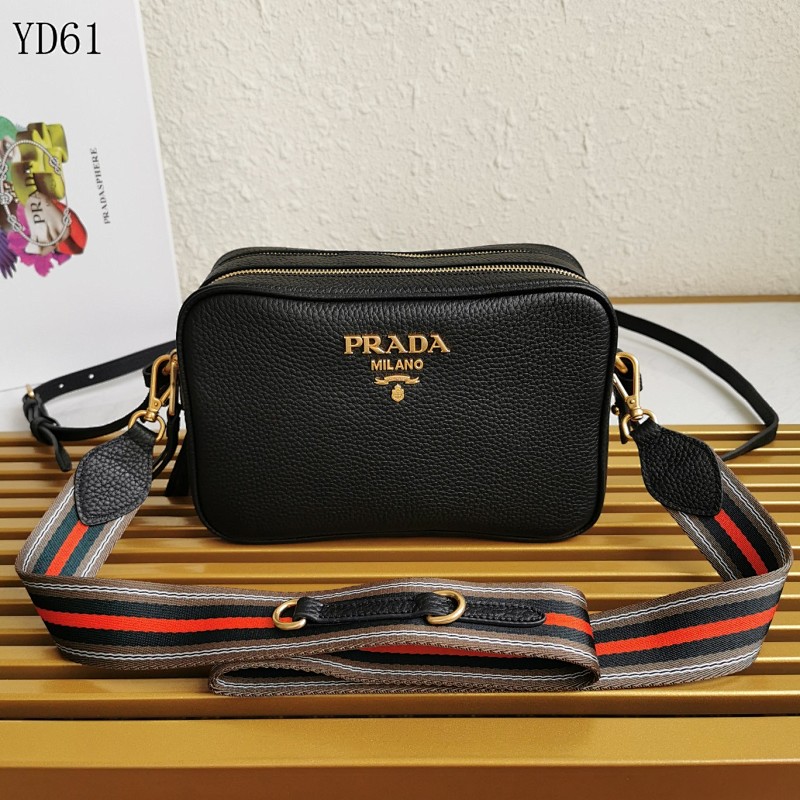 cover-131509800 Pr4da YD6178 Crossbody Bag with Striped Webbing Strap