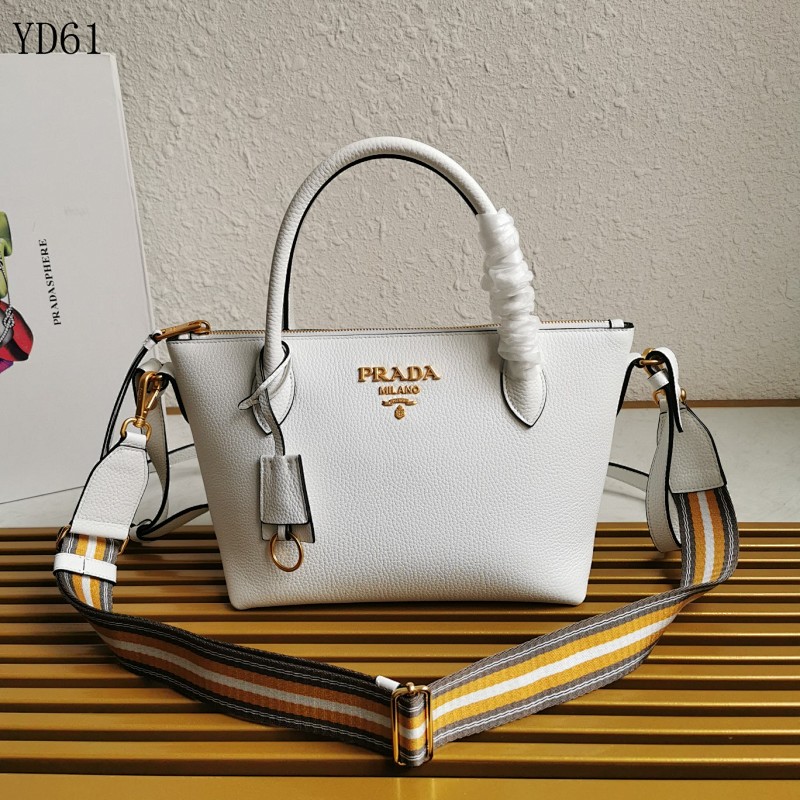 Pr4da YD6182 1BA111 Leather Shoulder Bag