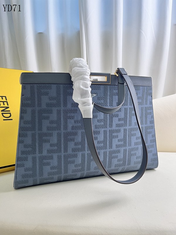 cover-133950006 F3ndii YD7175 Tote Bag with FF Logo Pattern