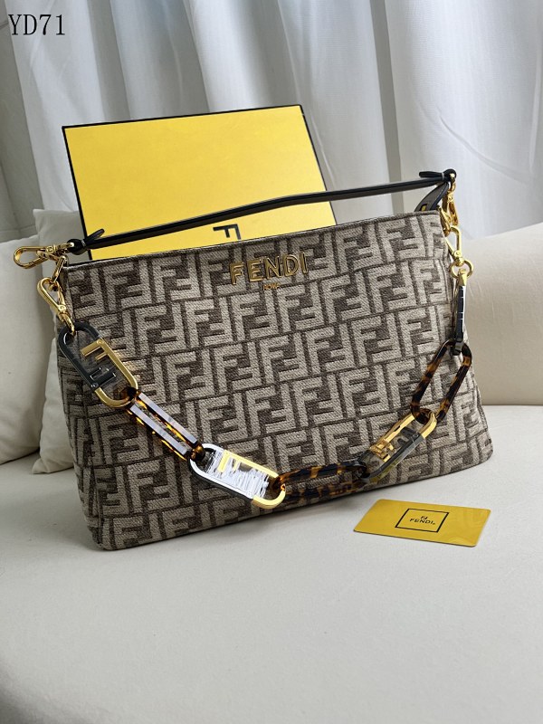 F3ndii O’Lock FF Monogram Tote Bag