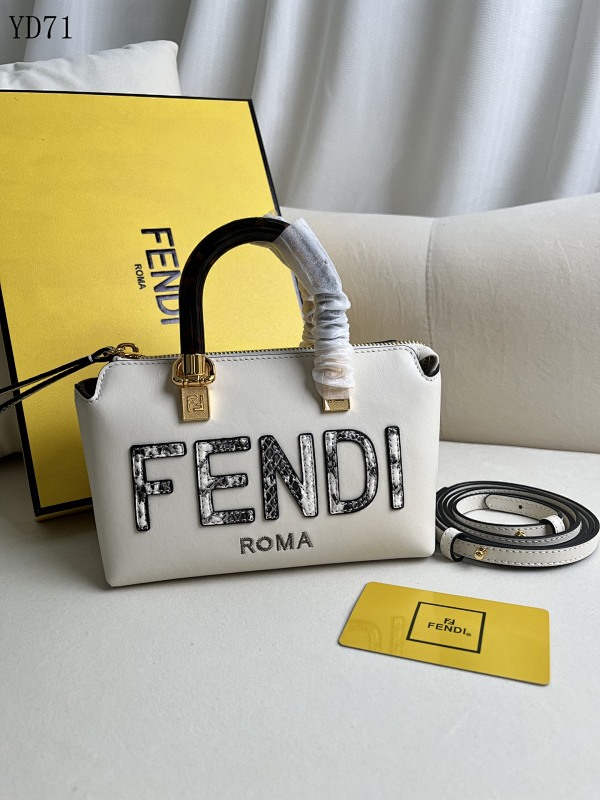 FENDI 8BS067 By The Way Mini Boston Bag