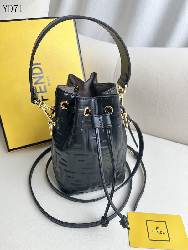 F3ndii YD7158 Mini Bag with FF Logo Embossing