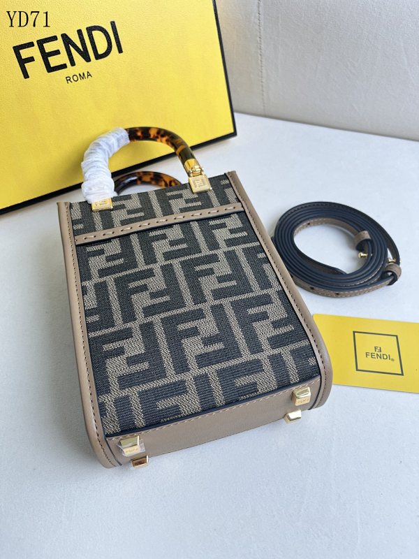 FENDI YD7153 Sunshine Mini Top Handle Bag