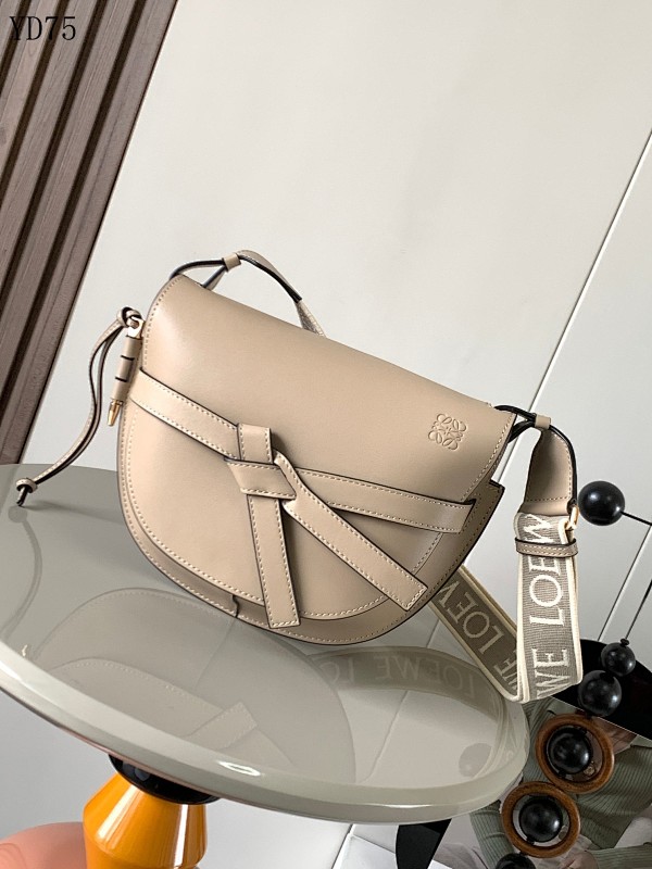 L03wee YD7580 Soft Leather Shoulder Bag