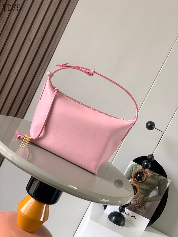 L03wee Cubi Bag YD7567 Pink Nappa Leather