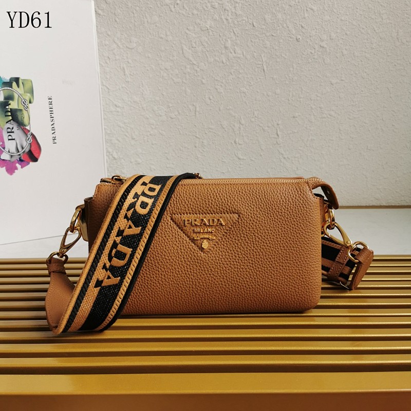 cover-138875959 Pr4da YD61 Crossbody Bag with Logo Strap