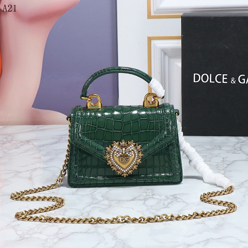 cover-141191049 Dolce & Gabbana DG YD2145 Crocodile-Embossed Mini Handbag