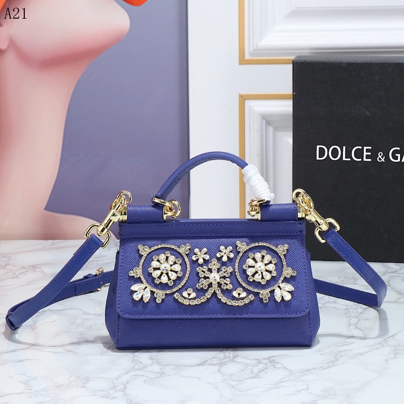 Dolce & Gabbana DG YD2148 D15169 Embellished Mini Bag