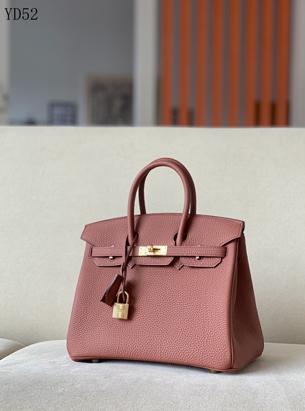 cover-142330989 Hermez YD52 130 Tote Bag in Cognac with Gold Hardware