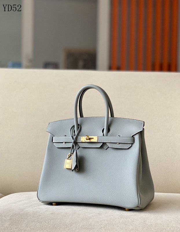 Hermez YD52 Kelly Bag Handcrafted with Togo Leather
