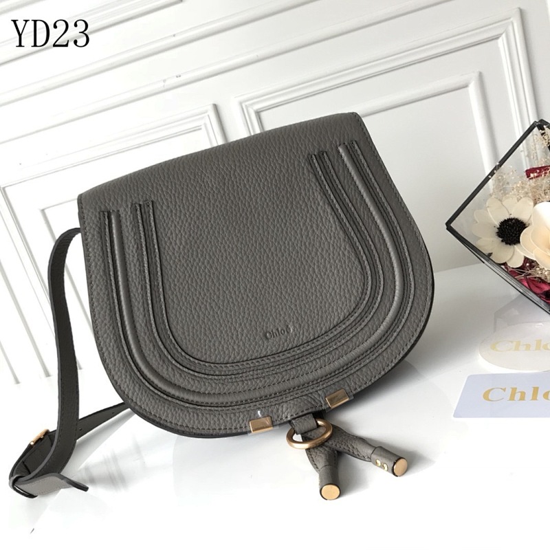 Chl0e YD2355 Crossbody Bag – Designer Leather Saddle Bag