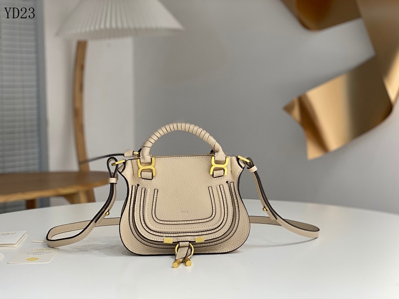 Chloé YD2366 Mini Leather Hobo Bag