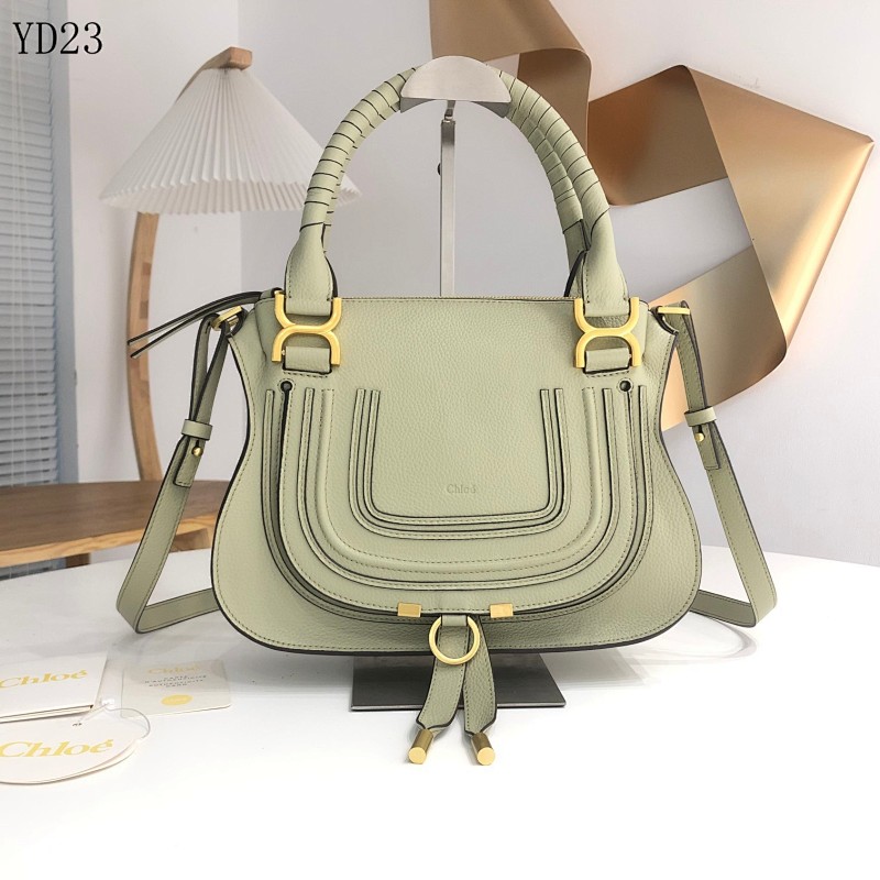 Chl0e Marcie Medium Handbag in Mint Green