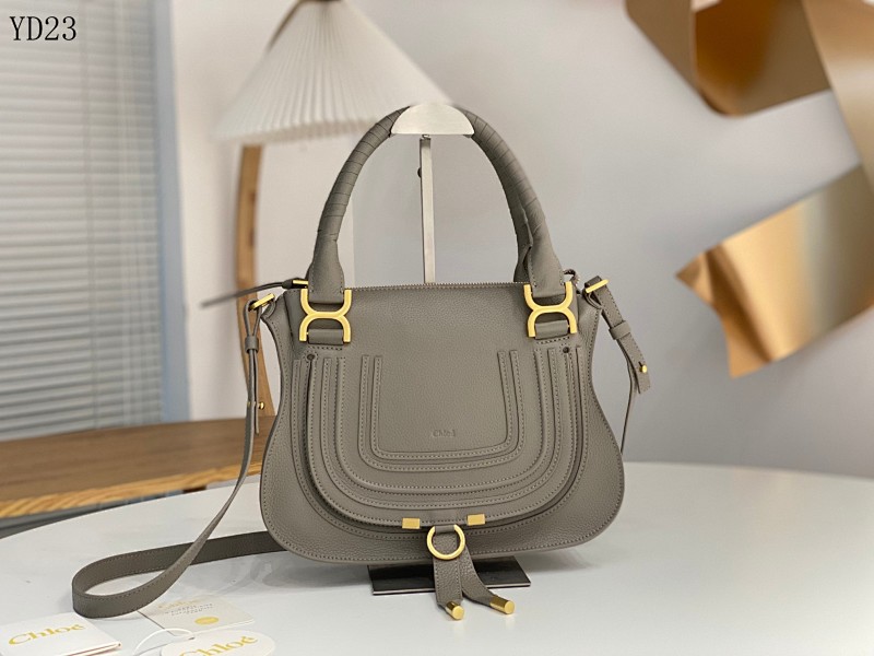 Chloé YD2368 Medium Leather Shoulder Bag