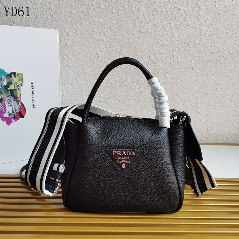 cover-145996491 Pr4da YD6188 1BC145 Dual-Strap Shoulder Bag