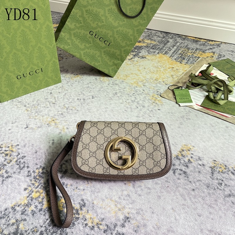 Gucc1 YD8149 GG Supreme Canvas Wallet