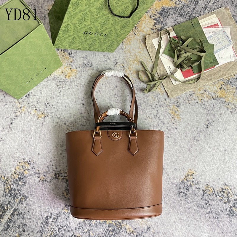 Gucc1 YD8175 Bamboo Top Handle Bag