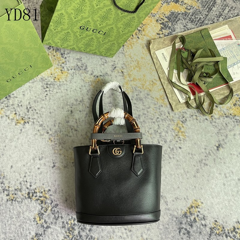 Gucc1 YD8163 Bamboo Top Handle Bag