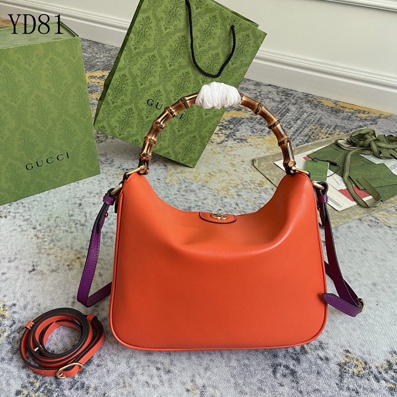 Gucc1 YD8165 Bamboo Handle Bag