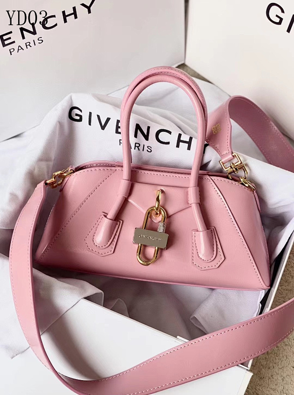Givnchee YD03 Pink Leather Mini Bag
