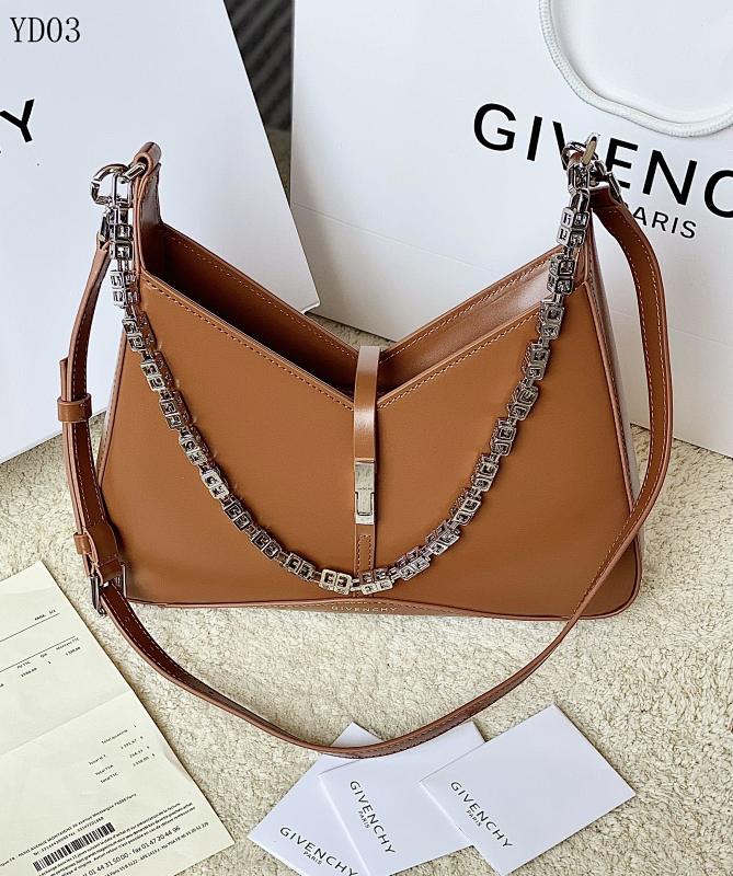 Givnchee YD0383 Classic Leather Shoulder Bag