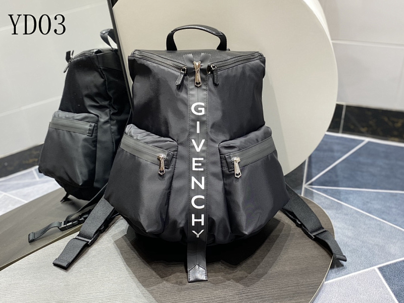Givnchee YD0365 Luxury Leather & Nylon Backpack