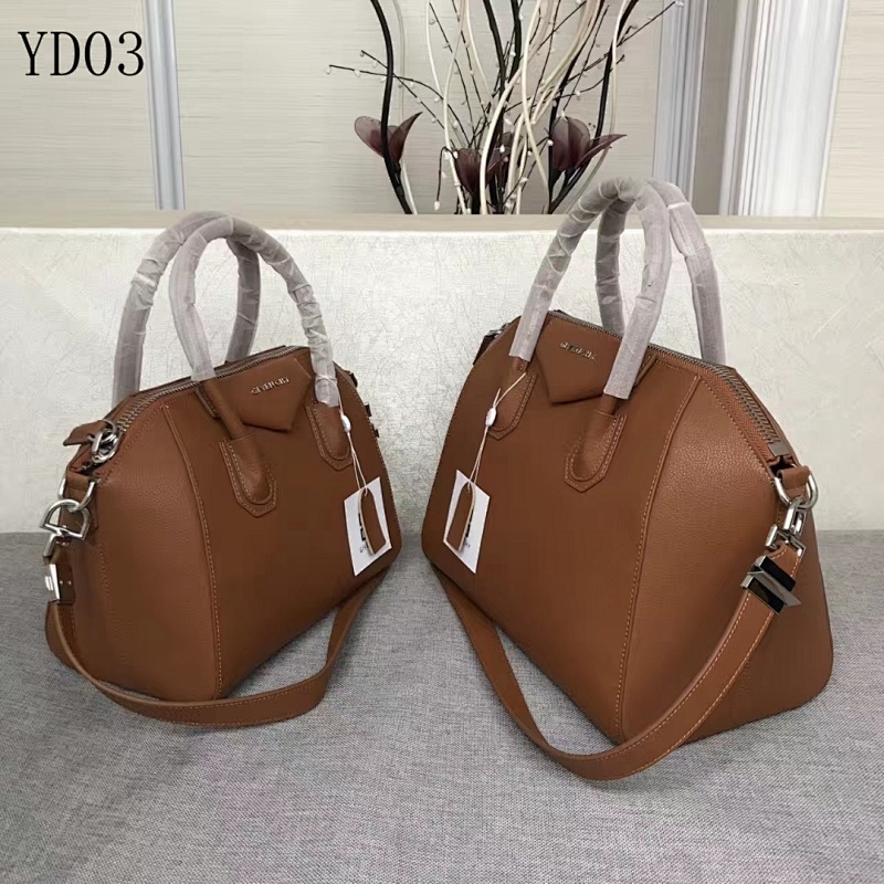 Given.chy YD03 Brown Leather Handbag