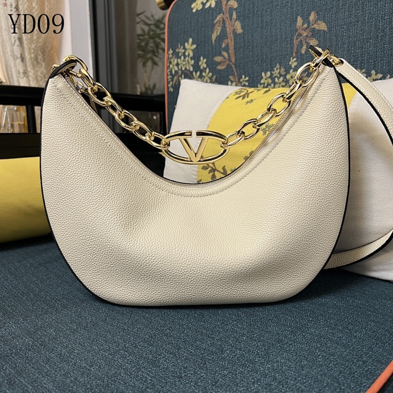 Valentiino YD0974 Large Oval Crossbody Bag