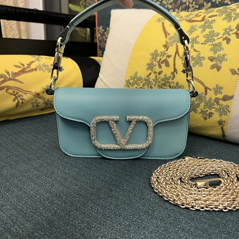 Valentiino YD0970 Mini Bag with Crystal Logo
